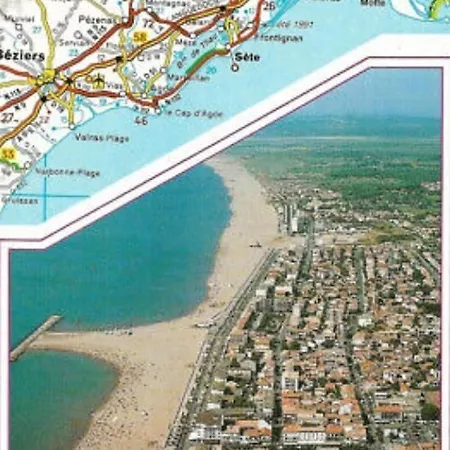 Avec Petite Terrasse Proche Et Commerces Daire Valras-Plage